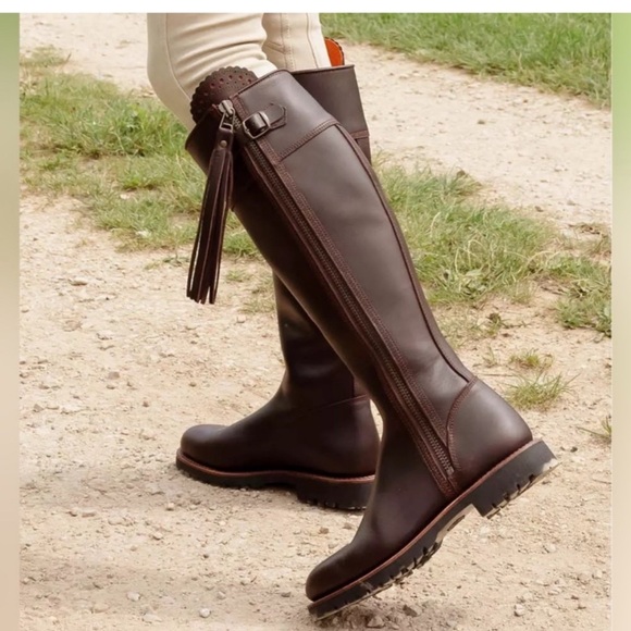Penelope Chilvers Standard Tassel Knee-High Riding Boots - Picture 1 of 15